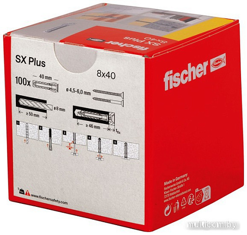 Fischer SX Plus 8X40 568008 (100 шт)