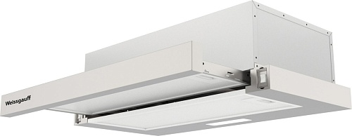 Кухонная вытяжка Weissgauff TEL 600 White Glass