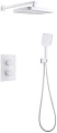 Душевая система Abber Weiss Insel AF8051W (белый)
