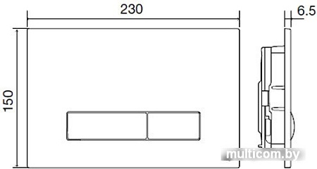 OLI Glam OliPure 139180 (матовый хром)