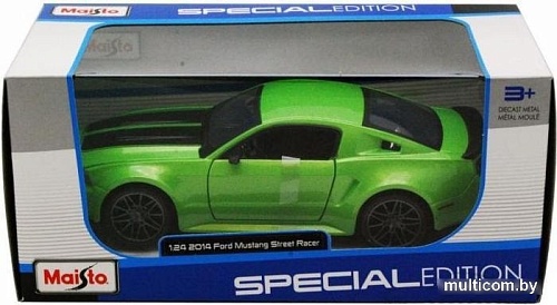 Maisto Форд Мустанг уличные гонки (2014) 31506 (зеленый)