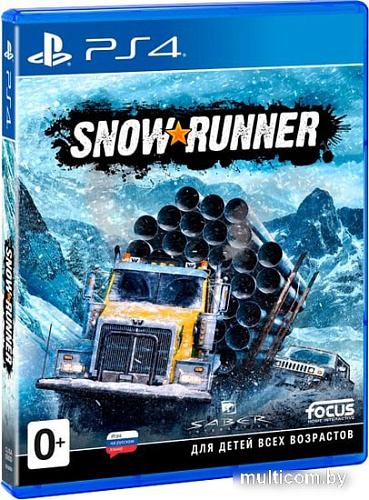 Игра SnowRunner для PlayStation 4