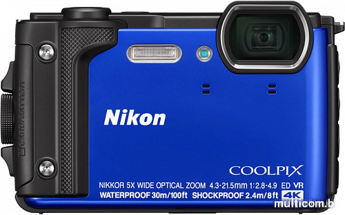 Фотоаппарат Nikon Coolpix W300 (красный)