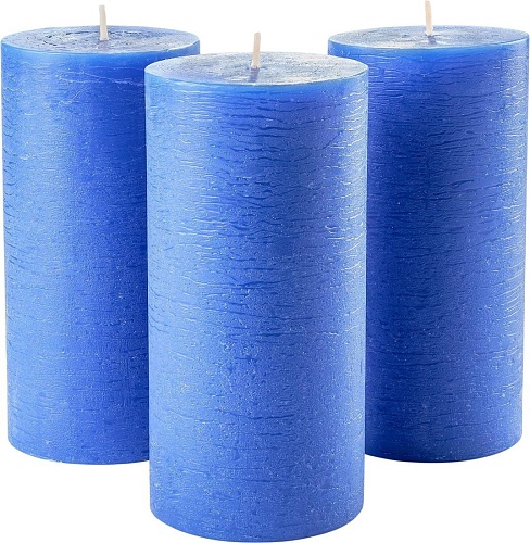 Набор свечей Мелт 150 мм (3 шт, синий)
