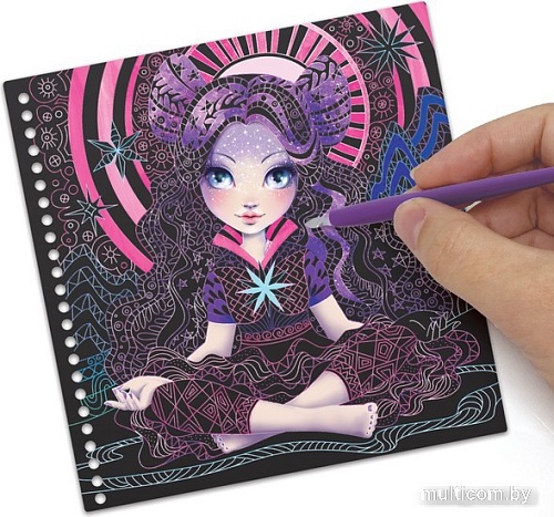 Гравюра Nebulous Stars Nebulia. Блокнот-гравюра в технике граттаж 11128_NSDA