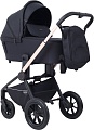 Универсальная коляска MOWbaby Zoom air MB086 (2 в 1, Gold Black)