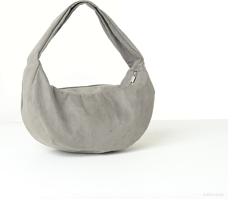 Женская сумка MT.style Hobo Velour (серый)
