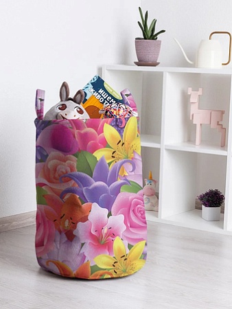 Корзина JoyArty Сердце из цветов toba_22902