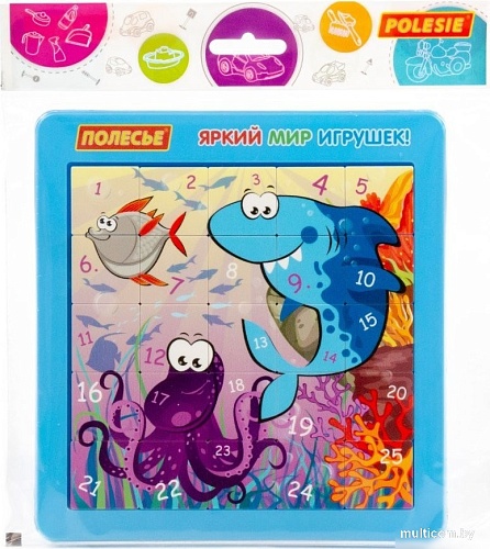 Развивающая игра Полесье Морские обитатели №1 25078