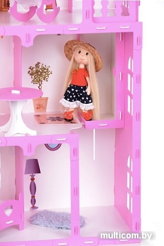 Krasatoys Карина с мебелью 000301 (белый/розовый)