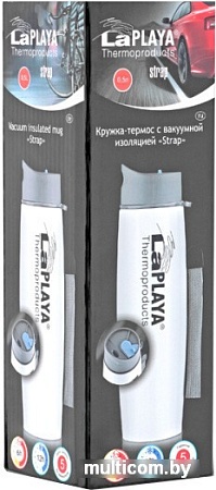 Термокружка LaPlaya Strap 0.5л (белый)