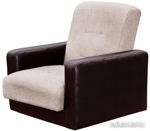 Интерьерное кресло Экомебель Лондон рогожка (бежевый)