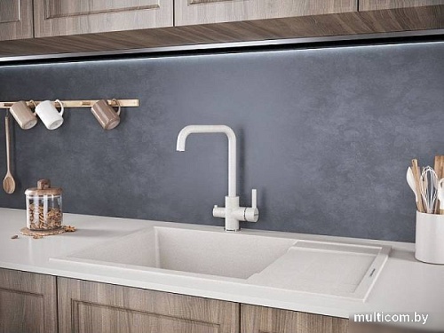 Смеситель Paulmark Logas Lo213021-328 (бежевый)