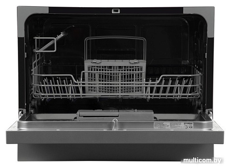 Настольная посудомоечная машина Hyundai DT303 (серебристый)