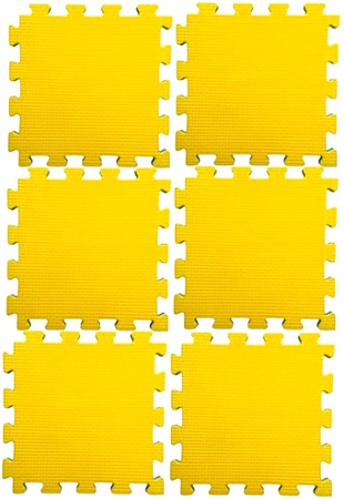 Cпортивный мат Kampfer Будомат №6 150x100x2 (желтый)