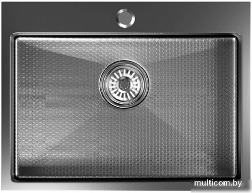Кухонная мойка Mixline Pro 552933 (черный графит, с сифоном)
