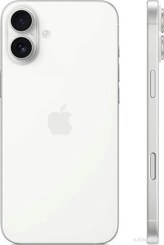 Смартфон Apple iPhone 16 Plus Dual eSim 128GB (белый)
