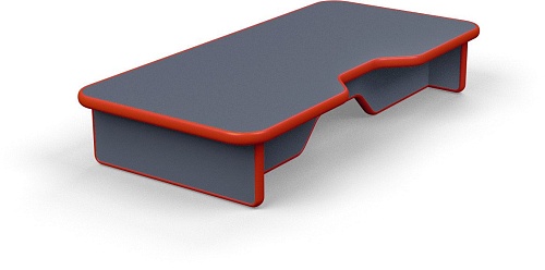 Геймерский стол VMM Game Space 120 Dark ST-1-BS-1-BRD_120SET