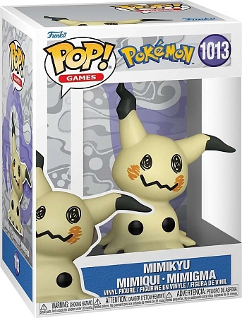 Фигурка Funko POP! Games Pokemon Mimikyu (EMEA) (1013) 85798