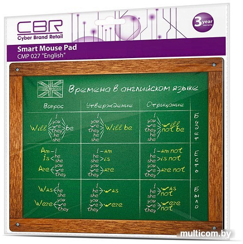 Коврик для мыши CBR CMP 027 English