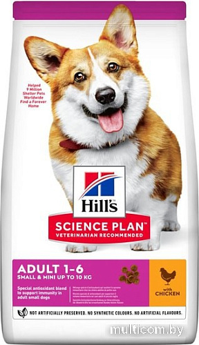Сухой корм для собак Hill's Science Plan Small & Mini Adult Chicken 6 кг