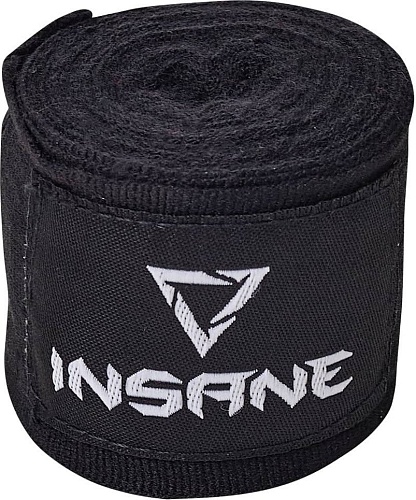 Бинт боксерский Insane Cobra IN22-HW201 (3.5м, черный)
