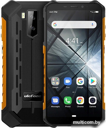 Смартфон Ulefone Armor X3 (оранжевый)