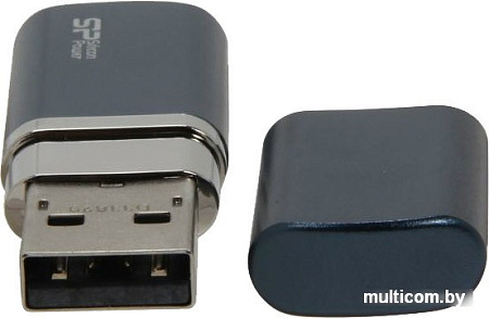 USB Flash Silicon-Power LuxMini 720 Deep Blue 64GB (SP064GBUF2720V1D)