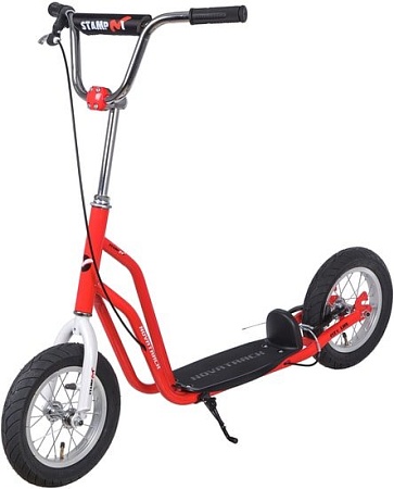 Самокат Novatrack Stamp N1 2018 12STAMPN1.RD8 (красный)