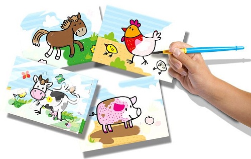 Набор для рисования SES Creative My First Мои первые раскраски водой Животные на ферме 14455