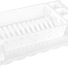 Сушилка для посуды Альтернатива Кружево М6283 (белый)