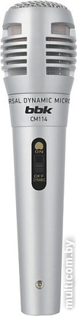 Микрофон BBK CM114 (серебристый)