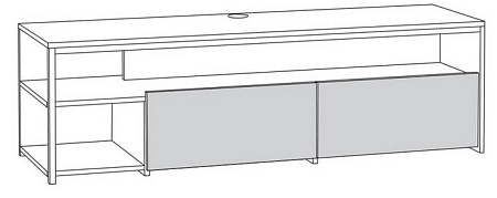 Тумба Mobi Трувор 13.70 (дуб гранж песочный К356-интра)