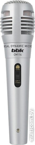 Микрофон BBK CM114 (серебристый)
