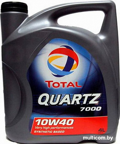 Моторное масло Total Quartz 7000 10W-40 4Л