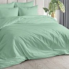 Постельное белье Миланика Фисташка Семейный (поплин г/к)