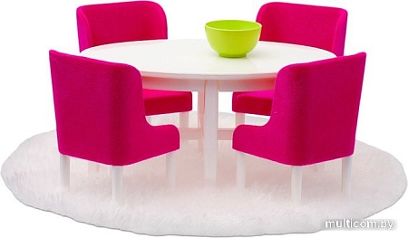 Мебель для кукольного домика Lundby Обеденная группа 60208000