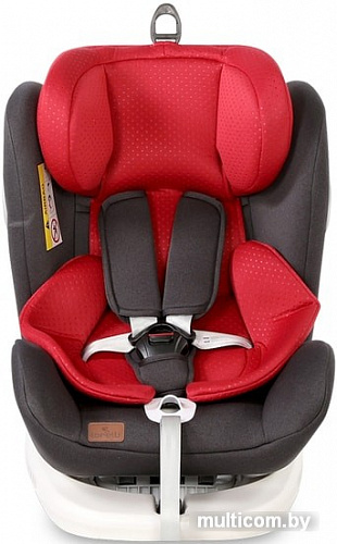 Детское автокресло Lorelli Lusso SPS Isofix 2020 (черный/красный)