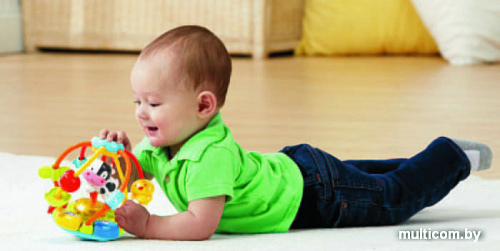 Погремушка VTech Развивающий мяч Тряси и крути 80-502926