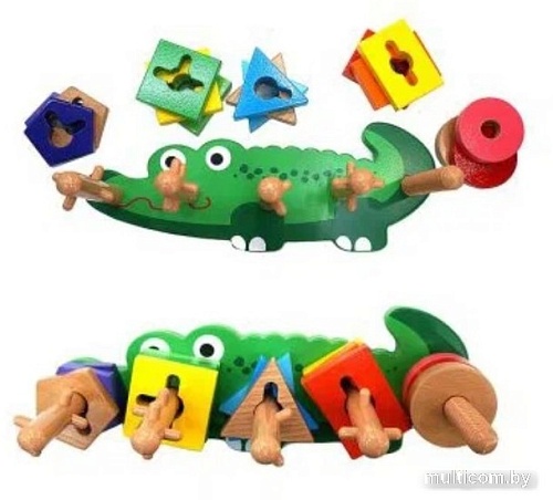 Сортер Наша Игрушка Крокодил 635750