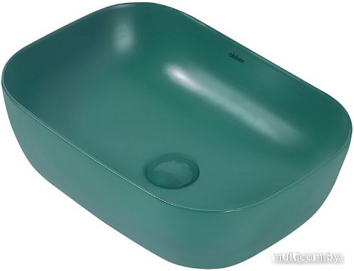 Умывальник Abber Rechteck AC2200MBG (темно-зеленый матовый)