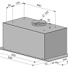 Встраиваемая вытяжка Konigin FlatBox 60 Inox