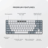 Клавиатура Satechi SM1 Slim (светло-серый)