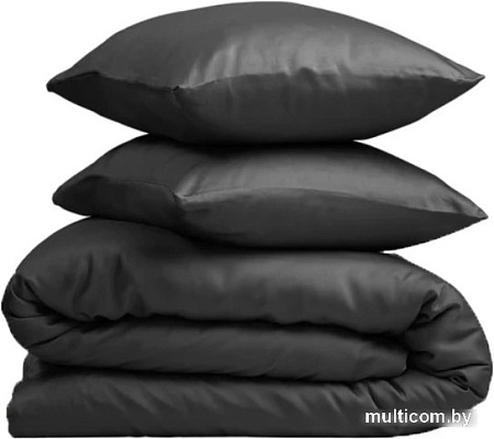 Постельное белье GoodNight Essential Евро 400384 (черный)
