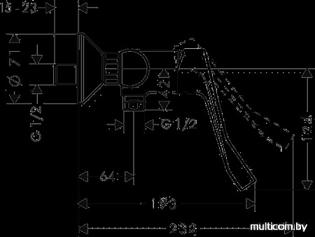 Смеситель Hansgrohe Focus 31916000