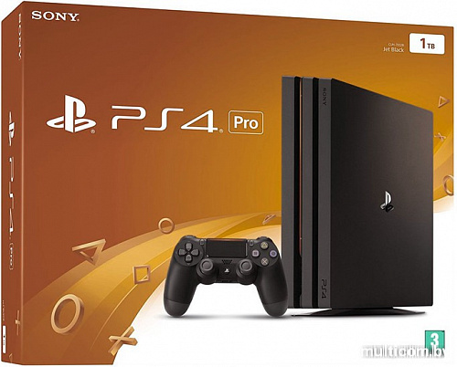 Игровая приставка Sony PlayStation 4 Pro 1TB (черный)