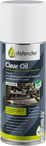 Defender Антикоррозийное покрытие Clear Oil 400мл