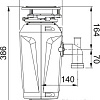 Измельчитель пищевых отходов Franke Slim 100 134.0715.095