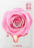 The Saem Маска для лица тканевая Natural Rose (21 мл)