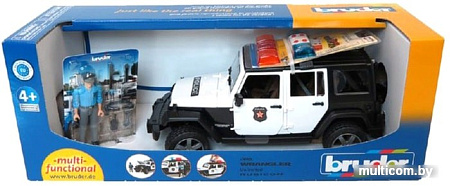 Bruder Jeep Wrangler Unlimited Rubicon Police 02526